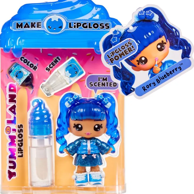 MGA Manualidades|Muñecas-Yummiland Lipgloss Muñeca Deluxe Surtido